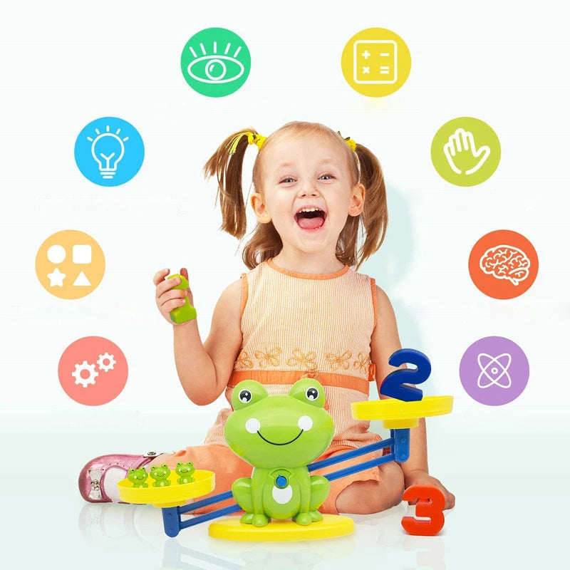 CountMaster Scale - Montessori Balance Toy for Early Math Learning