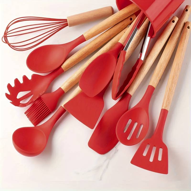 Nahrix - Heat-Resistant Scratch-Free Kitchen Utensil Set