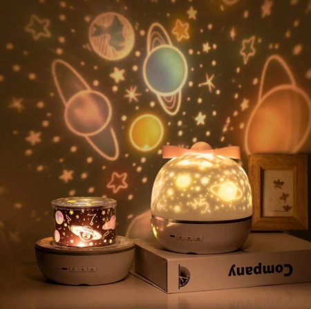 StarGaze Projector - Rotating Star Night Light for Kids