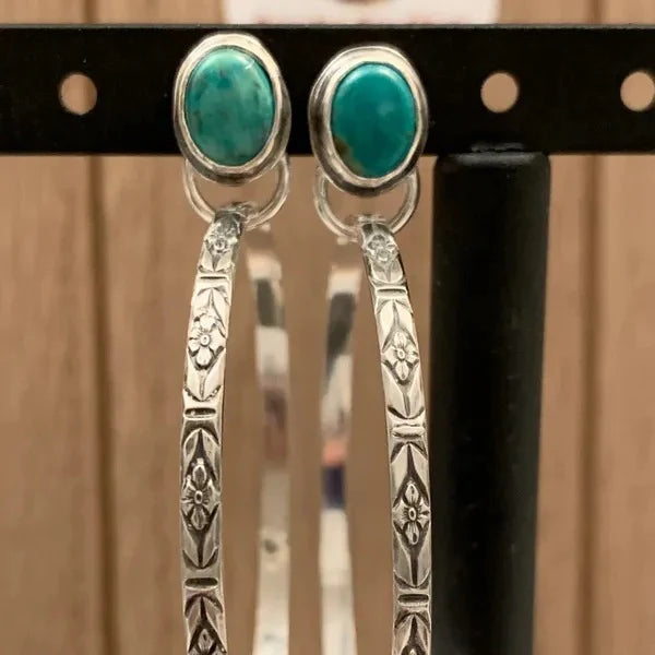 Nalani - Vintage-Inspired Boho Onyx Earrings