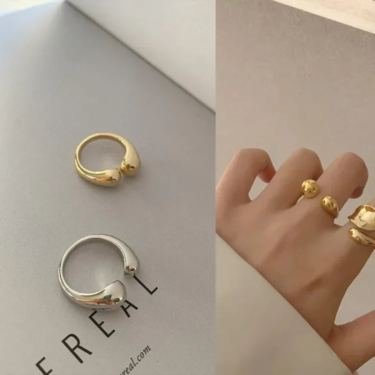 Elise Adjustable Minimalist Ring - Effortless Everyday Elegance