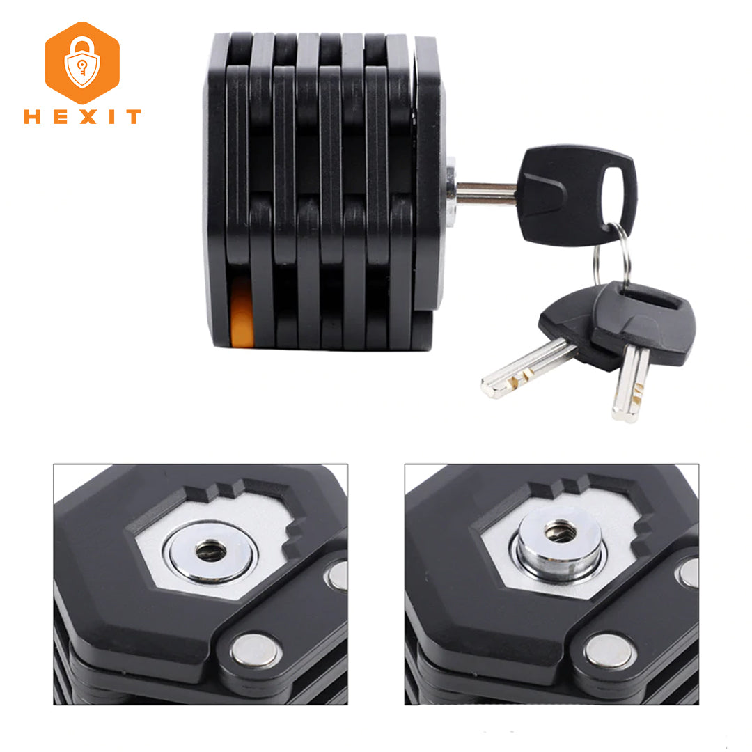 HEXIT FoldLock - Compact and Lightweight Bike Lock