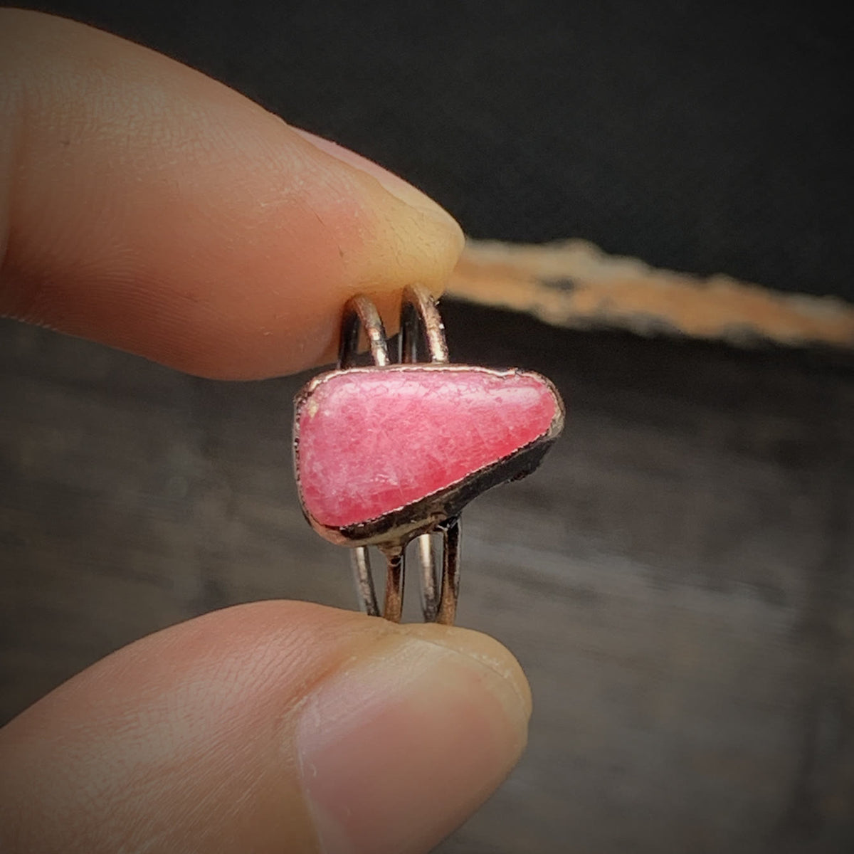 Cadria - Natural Raw Birthstone Ring