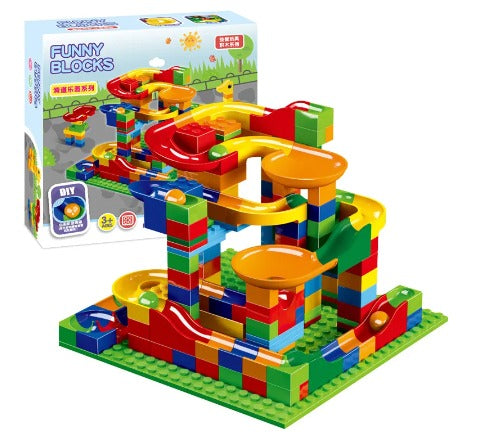 MarbleMaster Set - Creative Marble Run Building Set for Kids