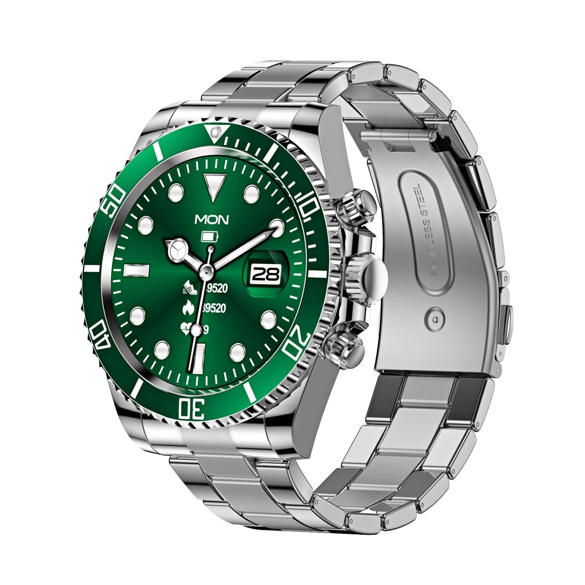 PowerTech Smartwatch - Stylish Health Monitor for an Active Lifestyle