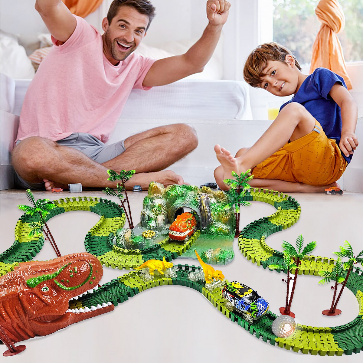 DinoExpress - Adventure Train Playset for Kids