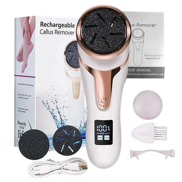 CallusCare - Rechargeable Callus Remover for Smooth Feet