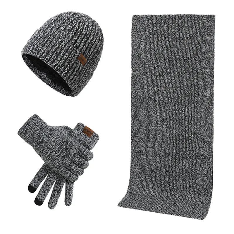 ArcticStyle - Trendy Winter Set with Hat and Gloves