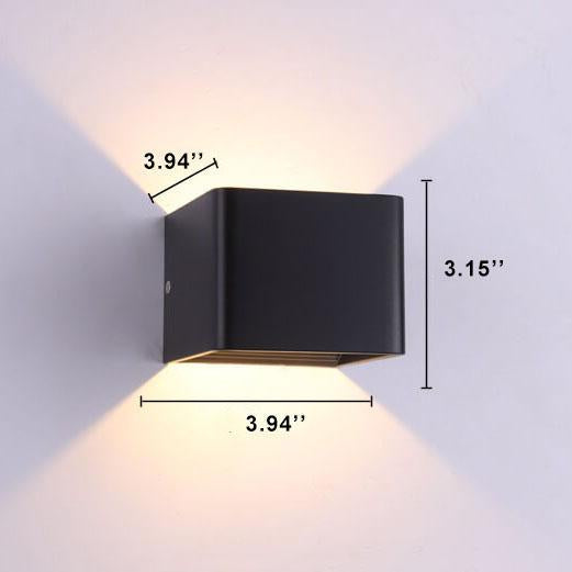 LuminSquare - Square Aluminum LED Wall Light