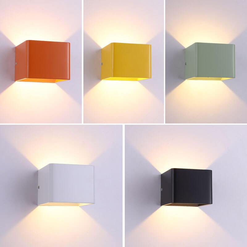 LuminSquare - Square Aluminum LED Wall Light