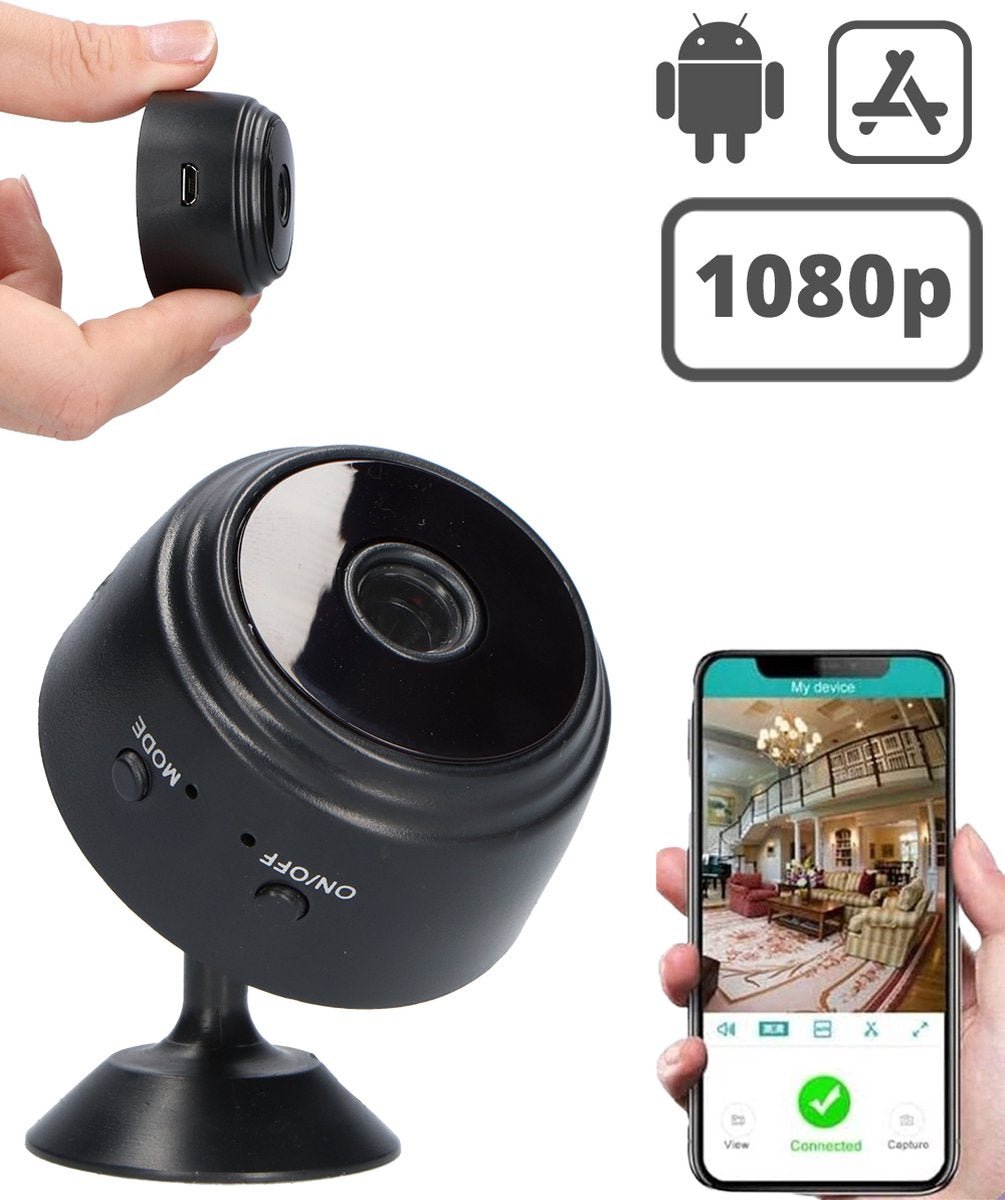 SafetyCam WiFi Camera - Compact 1080p Security Camera