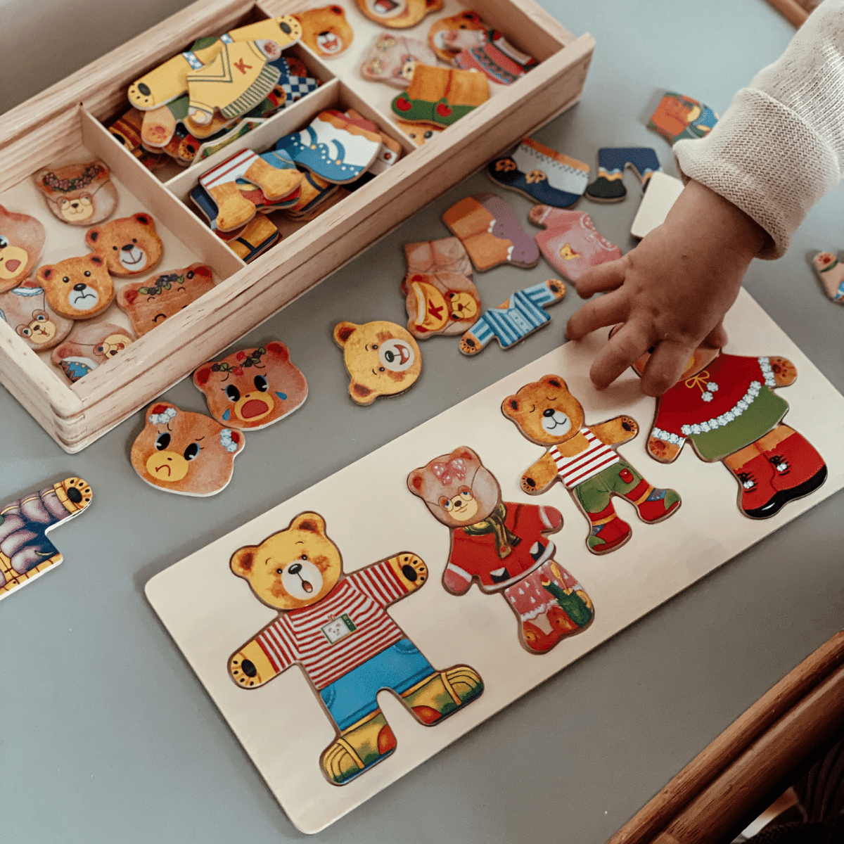 PuzzleMaster - Wooden Dress-Up Puzzle for Kids