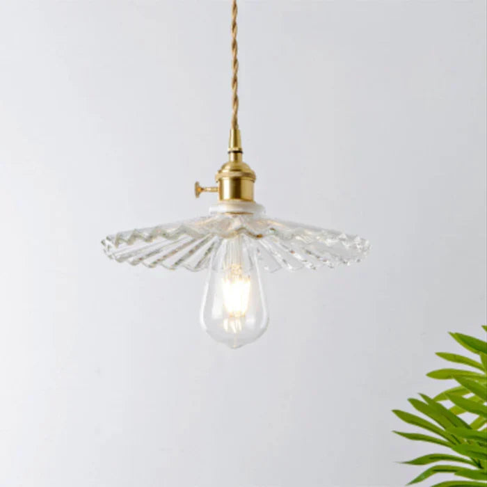OpulentGlow Pendant - Elegant Handblown Glass Pendant Light