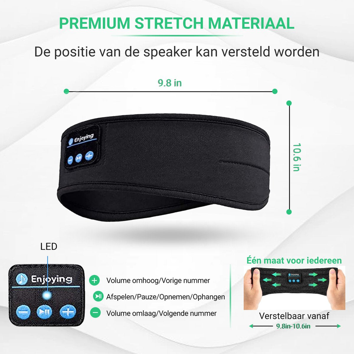 SleepWave - Wireless Bluetooth Sleep Headband