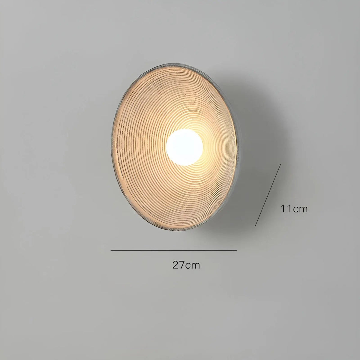Flarewood - Elegant Japanese-Inspired LED Wall Light