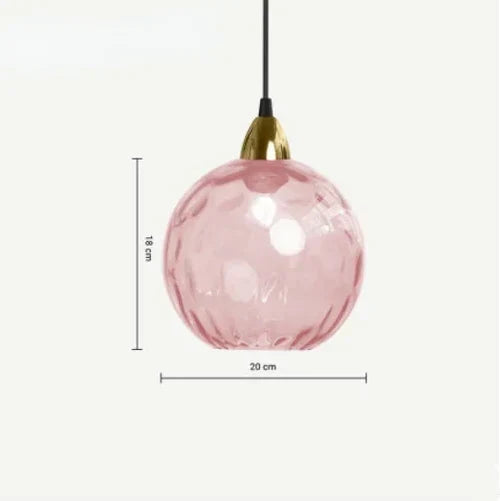 LumiSphere Pendant Light - Elegant Glass Globe Lighting for Timeless Style