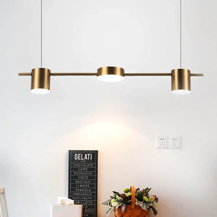 AuraDrum - Elegant Aluminum Drum Chandelier for a Stylish Interior
