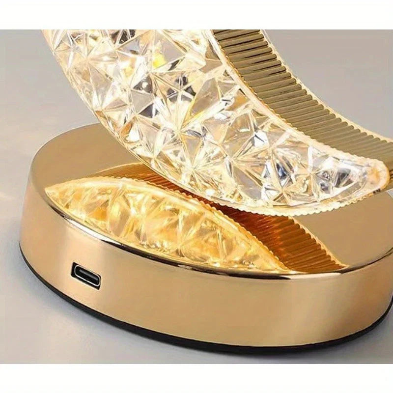 Celestia - Enchanting Dimmable Crystal Table Lamp