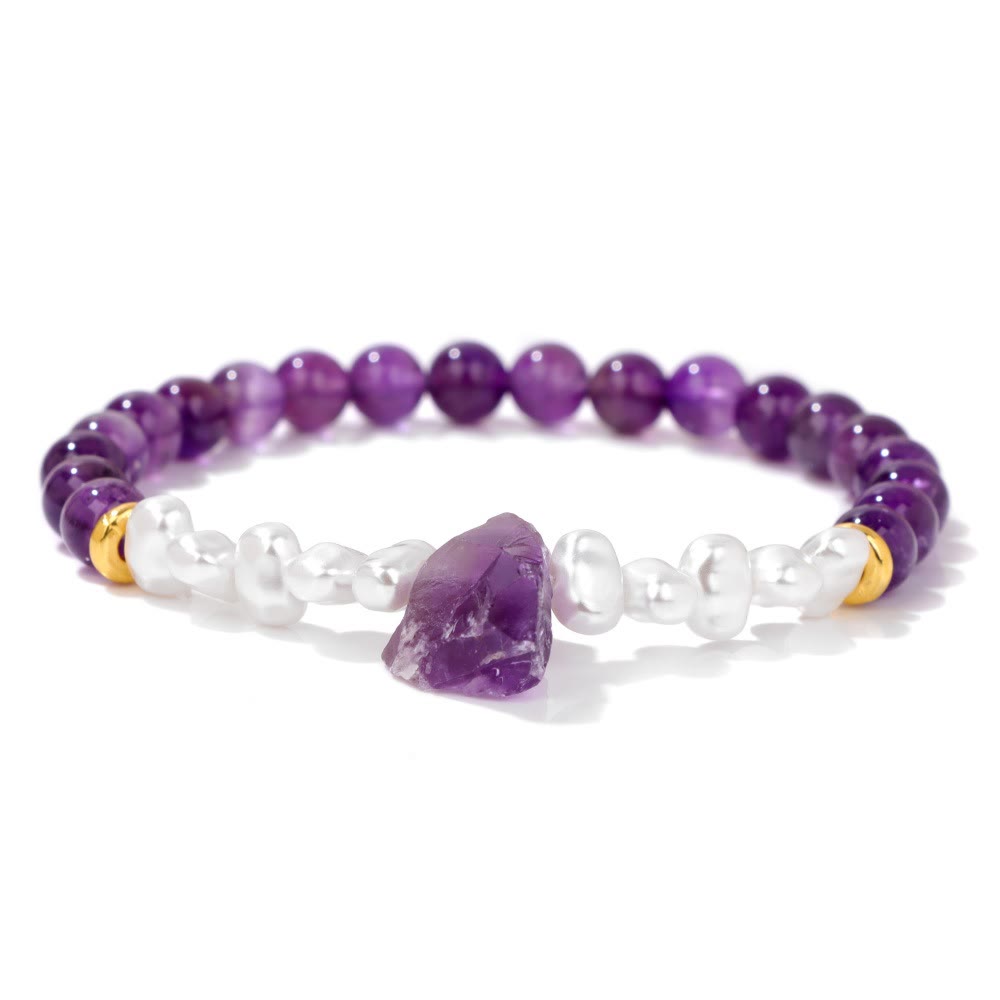 Eline - Enchanting Natural Crystal Bead Bracelet