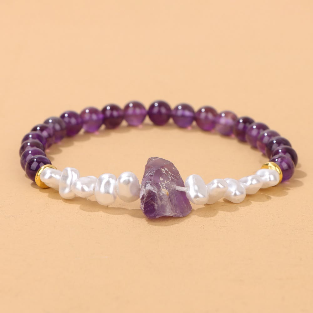 Eline - Enchanting Natural Crystal Bead Bracelet