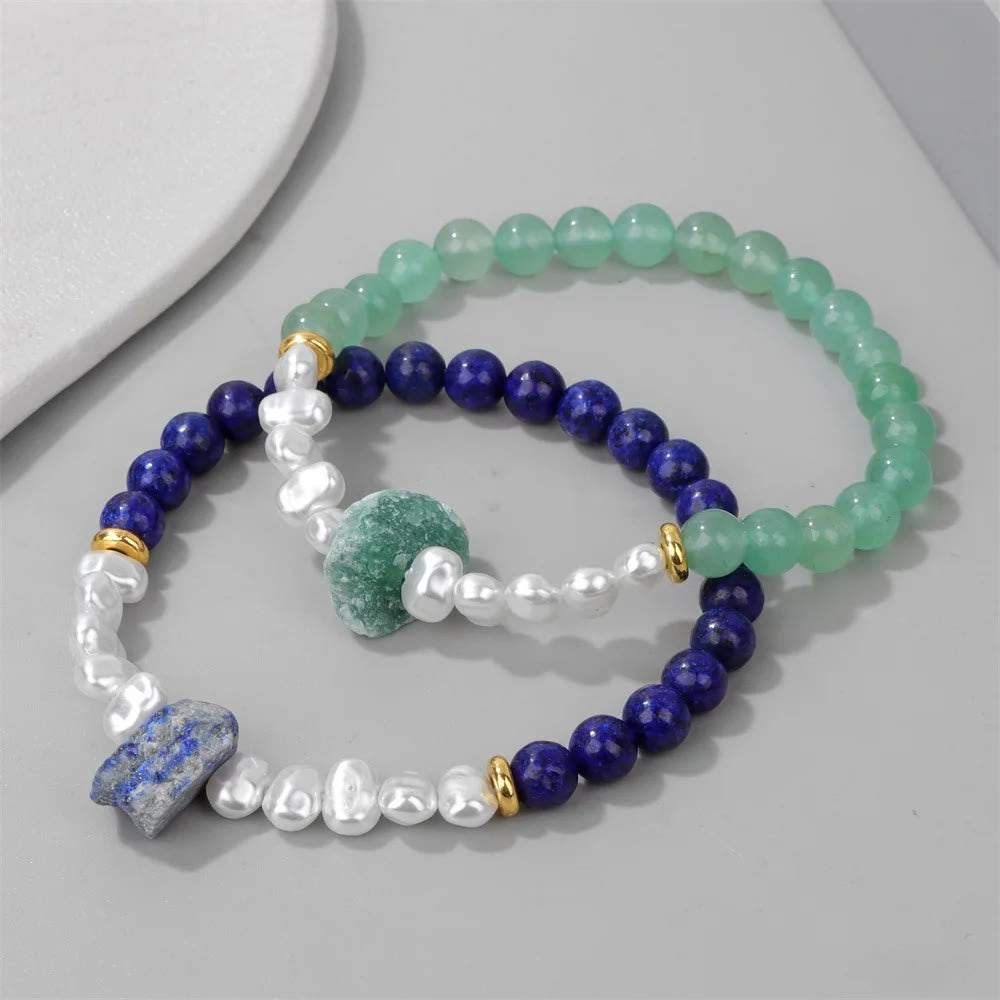 Eline - Enchanting Natural Crystal Bead Bracelet