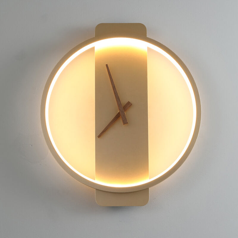 Cirel Bay - Clock-Shaped LED Wall Lamp Design