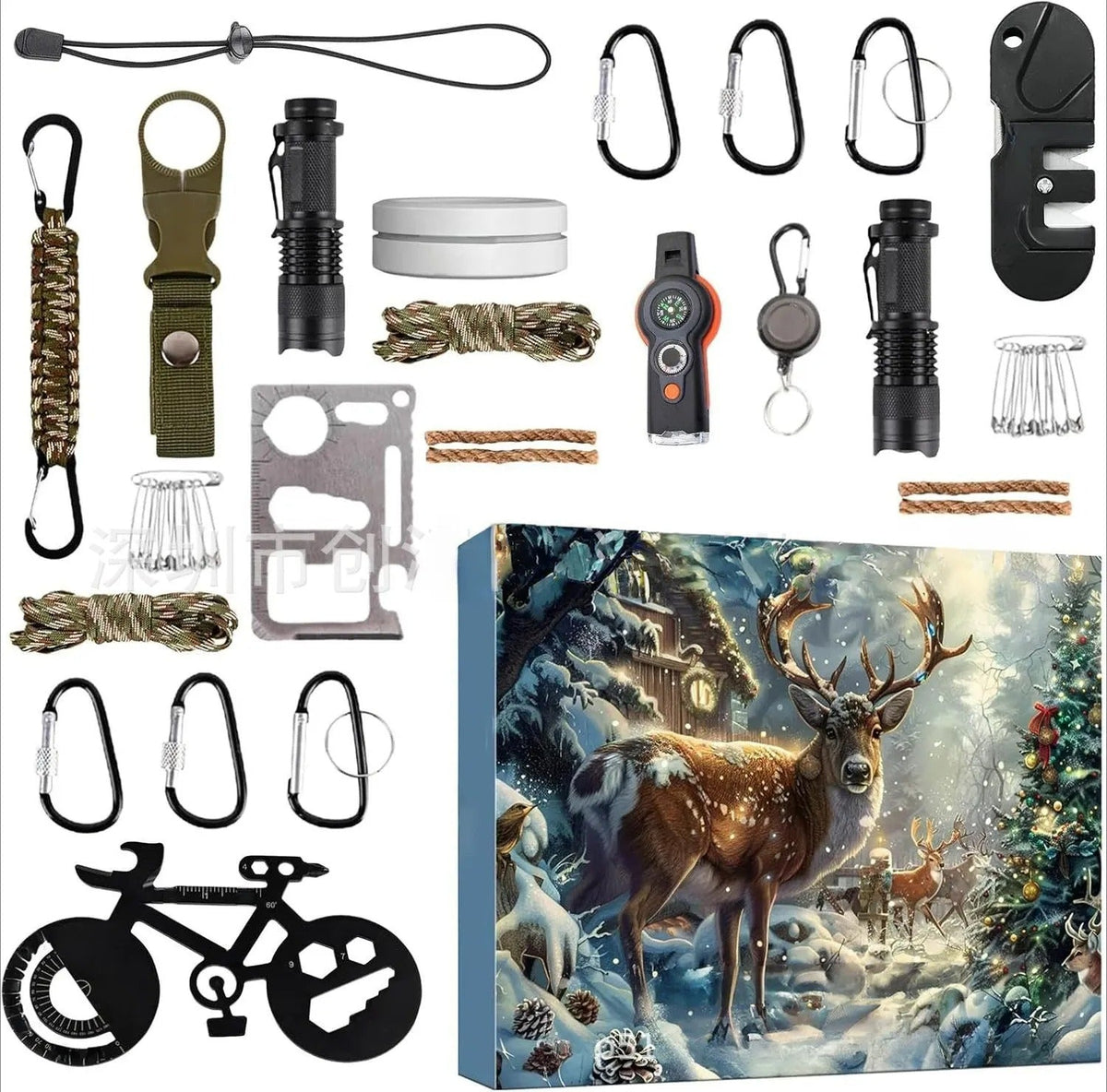 SurvivalPro Advent Calendar 2025 - 24 Days of Essential Outdoor Survival Gear