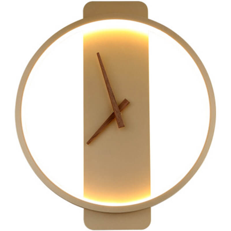 Cirel Bay - Clock-Shaped LED Wall Lamp Design