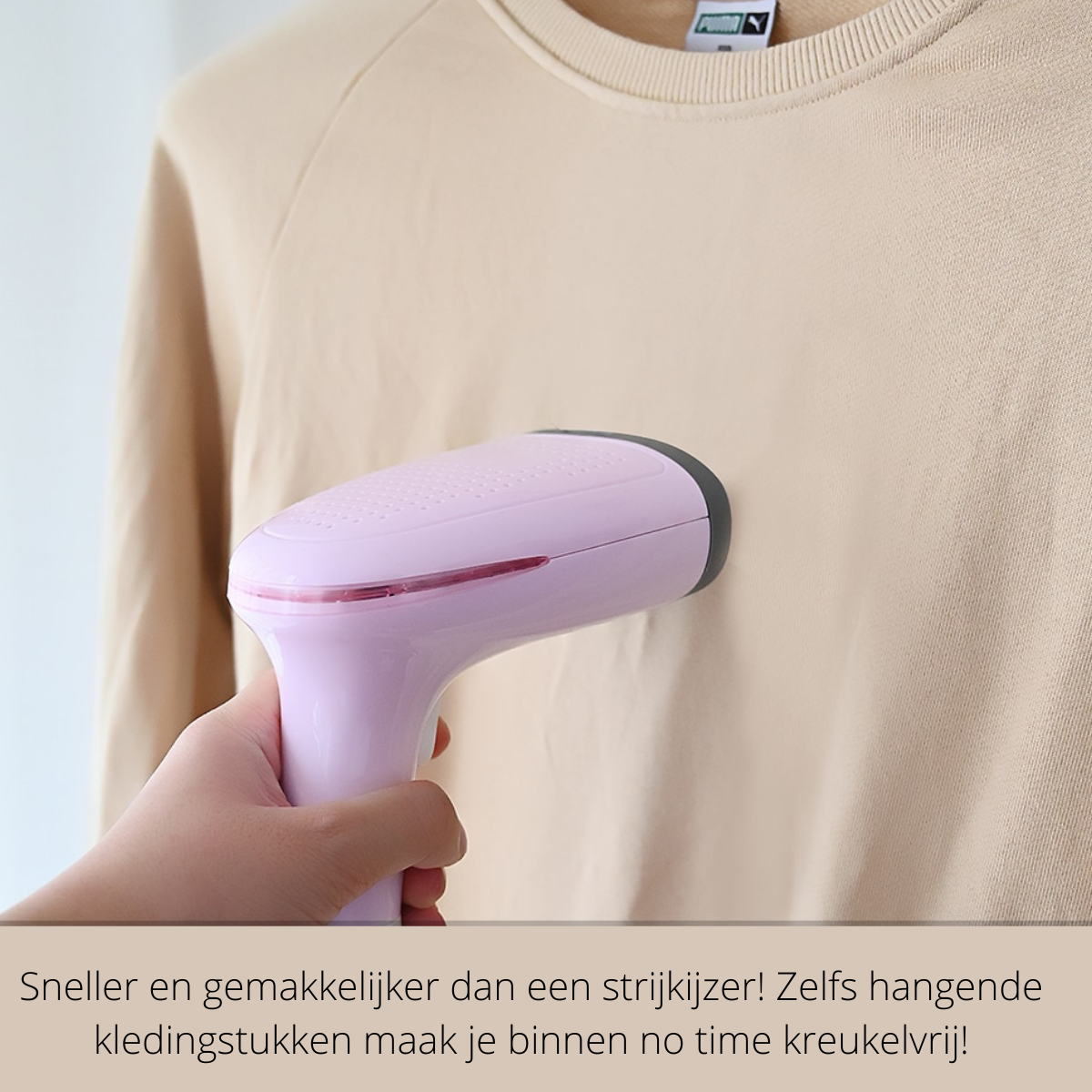 SteamEase - Compact Portable Wrinkle-Free Garment Steamer