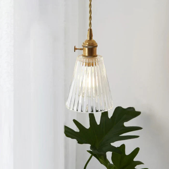 OpulentGlow Pendant - Elegant Handblown Glass Pendant Light