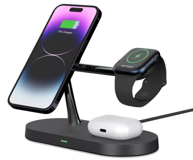 PowerHub 3-in-1 MagSafe Charger - Wireless Charging for Your Devices