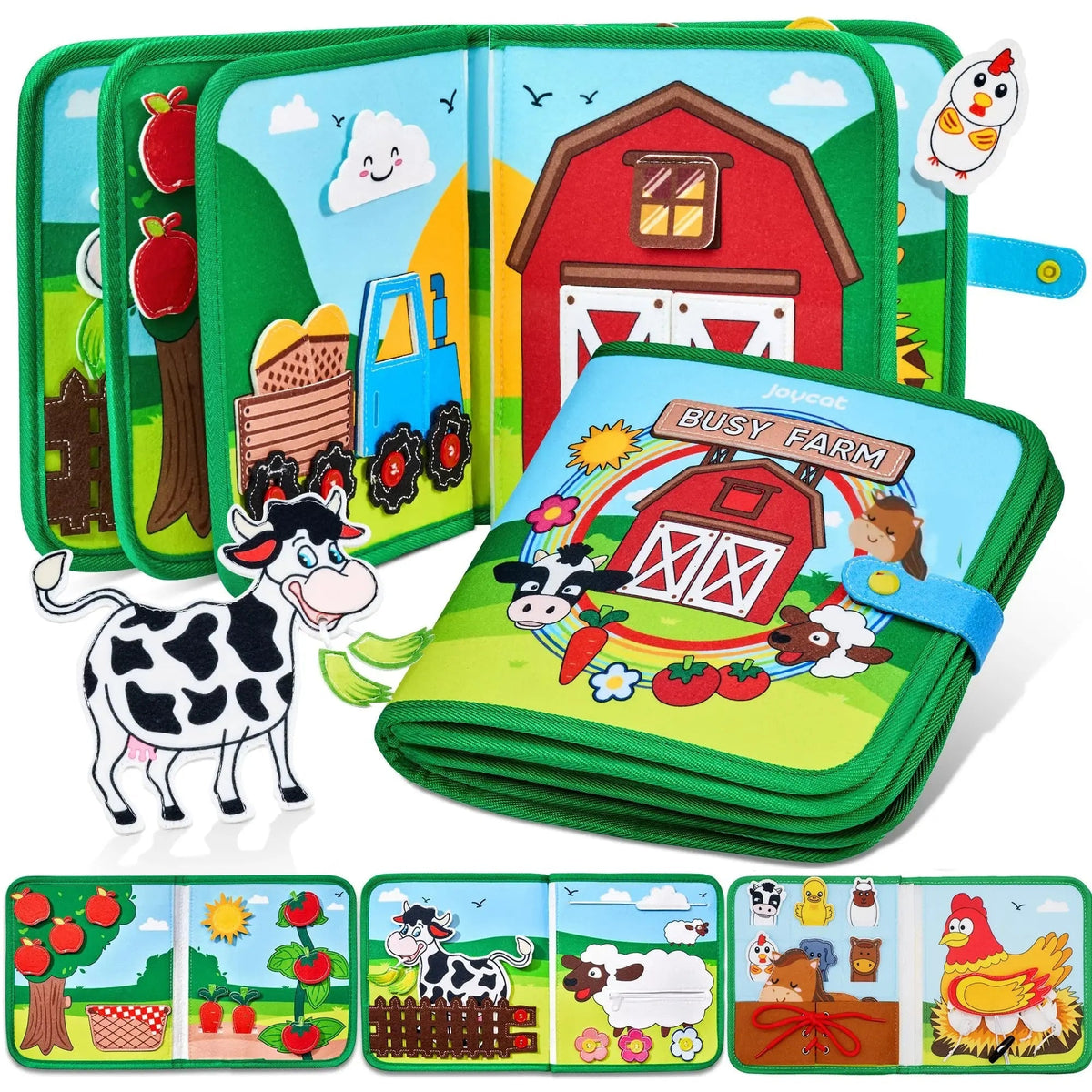 Kudrenne - Interactive Learning Book for Toddlers