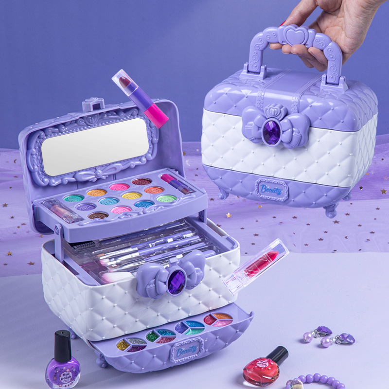 LittleGlam Set - Washable Makeup Kit for Kids