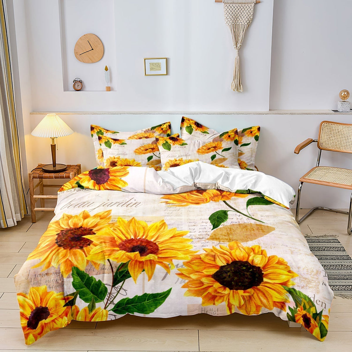 Selvane Marsh - Soft Botanical Duvet Cover Set