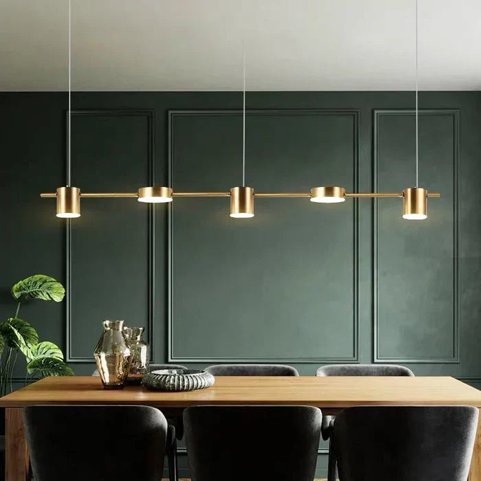 AuraDrum - Elegant Aluminum Drum Chandelier for a Stylish Interior