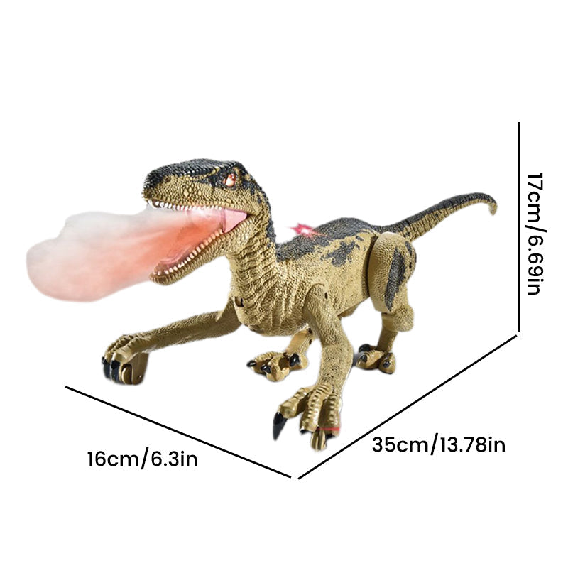 DinoMaster RC - Remote Control Dinosaur Toy with Mist Effect