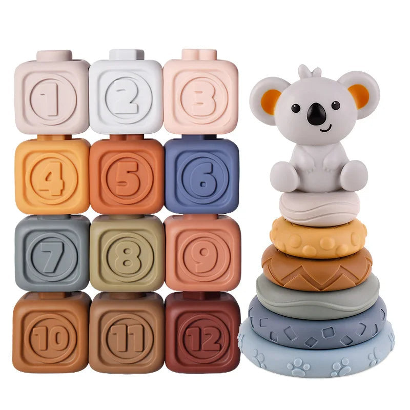 CubbyStack - Educational Stacking Toy for Babies and Toddlers