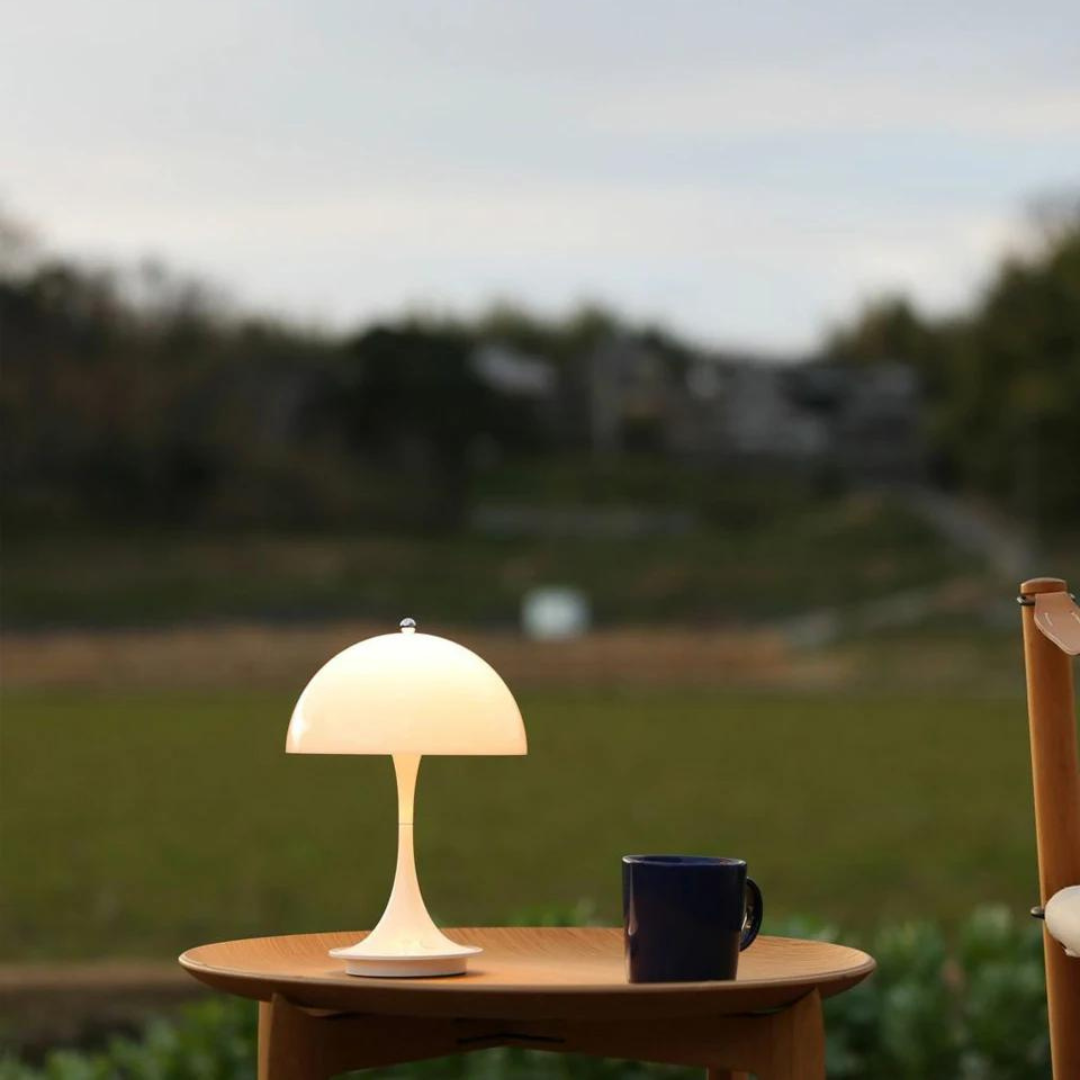 HearthCap - Modern Mushroom-Shaped LED Table Lamp