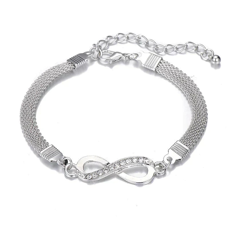 Obrelle - Chic Infinity Bracelet for Timeless Elegance