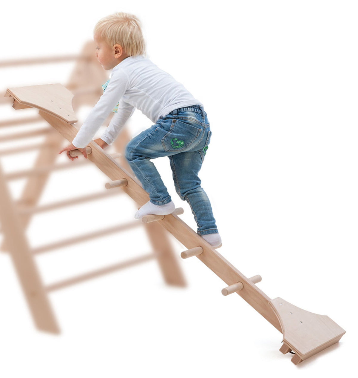ClimbPlay Frame - Kids Climbing Frame with Balance Support