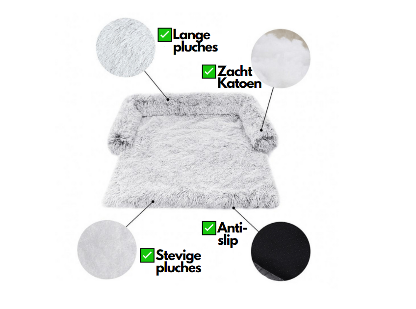 Quishy PetBed - Cozy Washable Plush Blanket