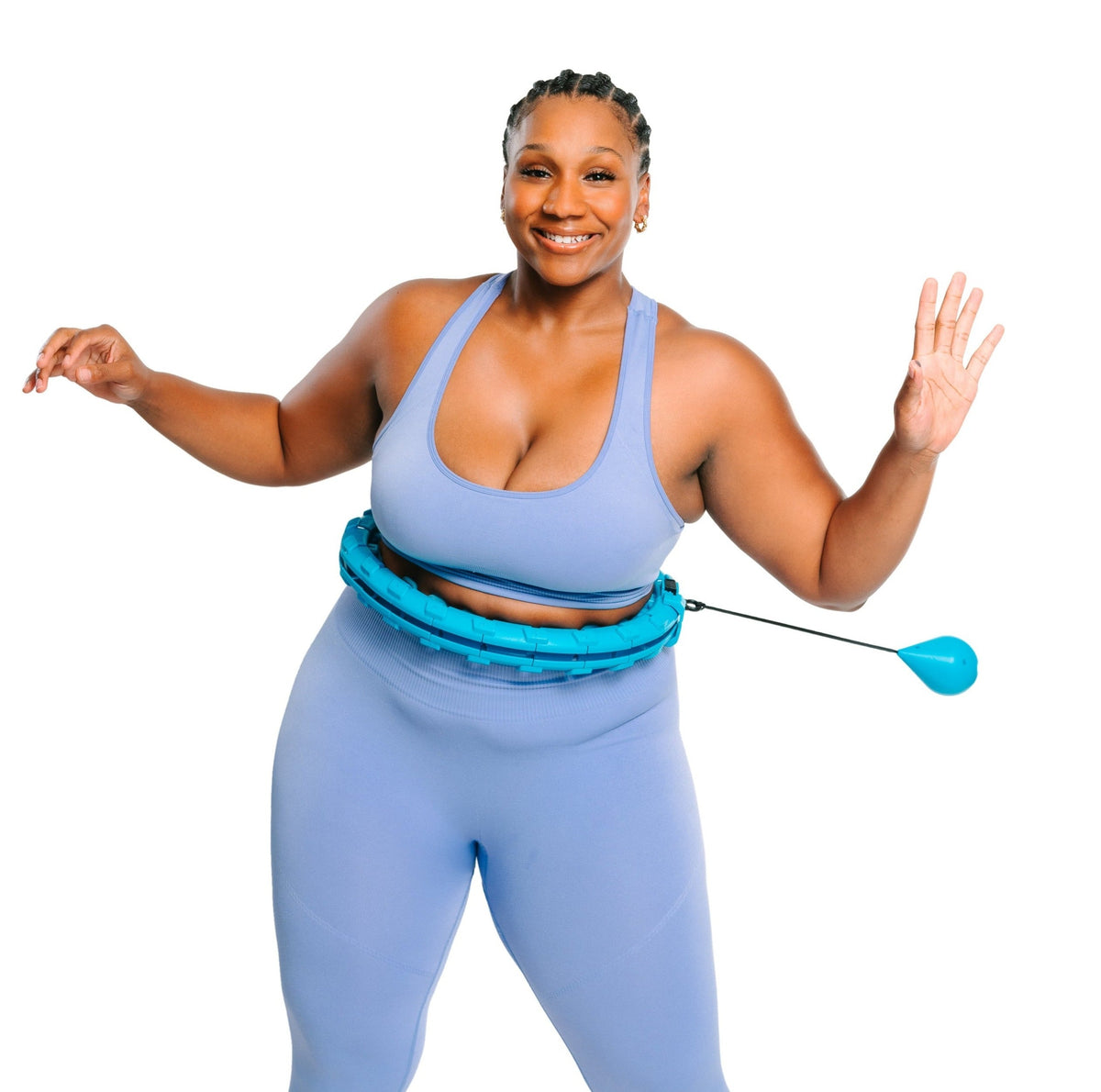 HulaFit Pro - Adjustable Hula Hoop for Home Fitness