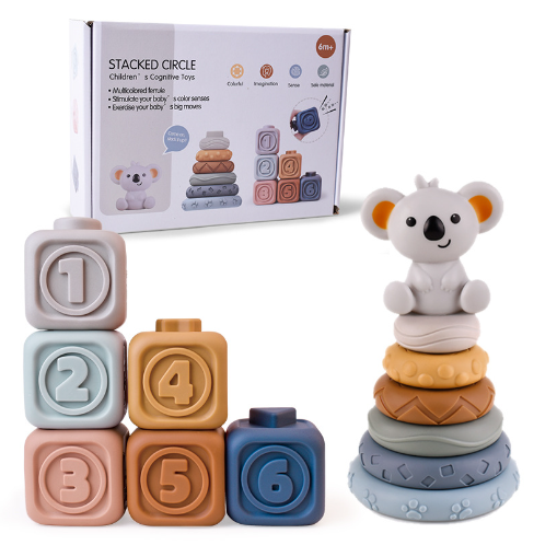 CubbyStack - Educational Stacking Toy for Babies and Toddlers