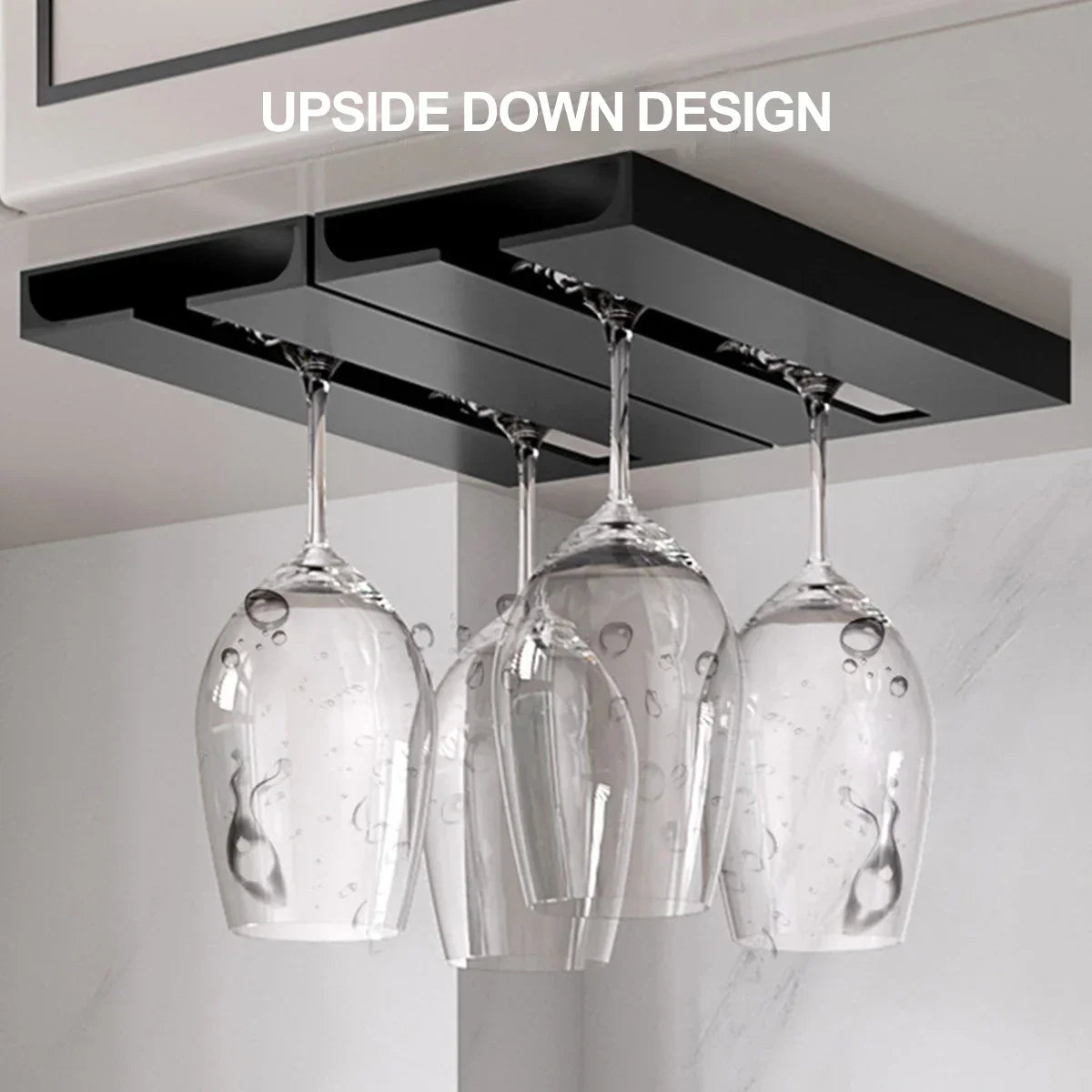 Velmara - Space-Saving Wall Mounted Wine Glass Rack