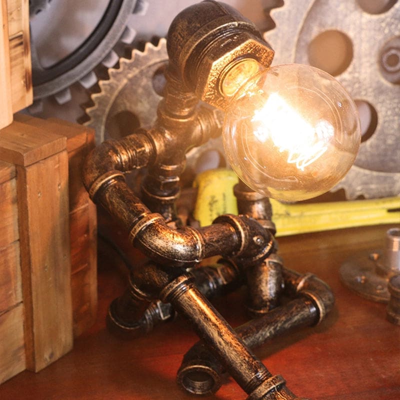 RoboLight - Futuristic Bedroom Lamp With Storage