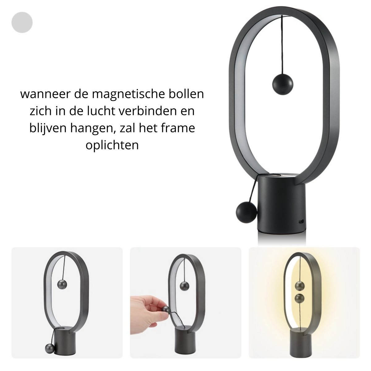 GlowSphere Table Lamp - Ambient Lighting for Your Home