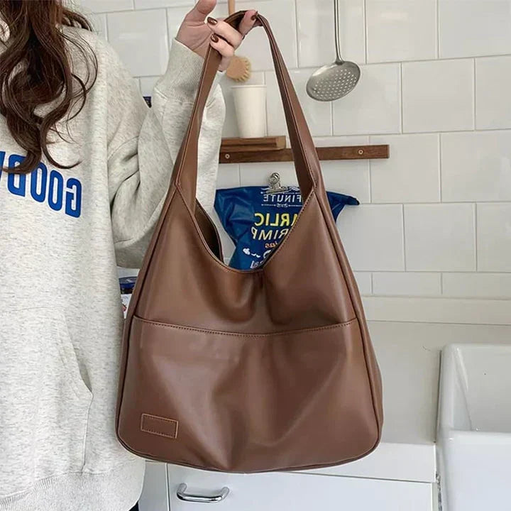 EleganceCarry - Elegant Leather Shoulder Bag for Women