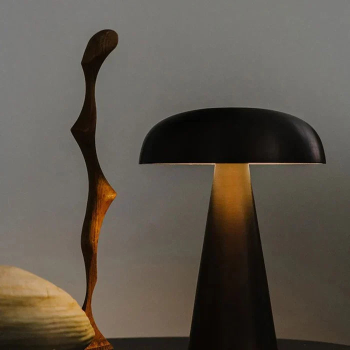 ShroomLite - Cordless Rechargeable Mushroom Table Lamp