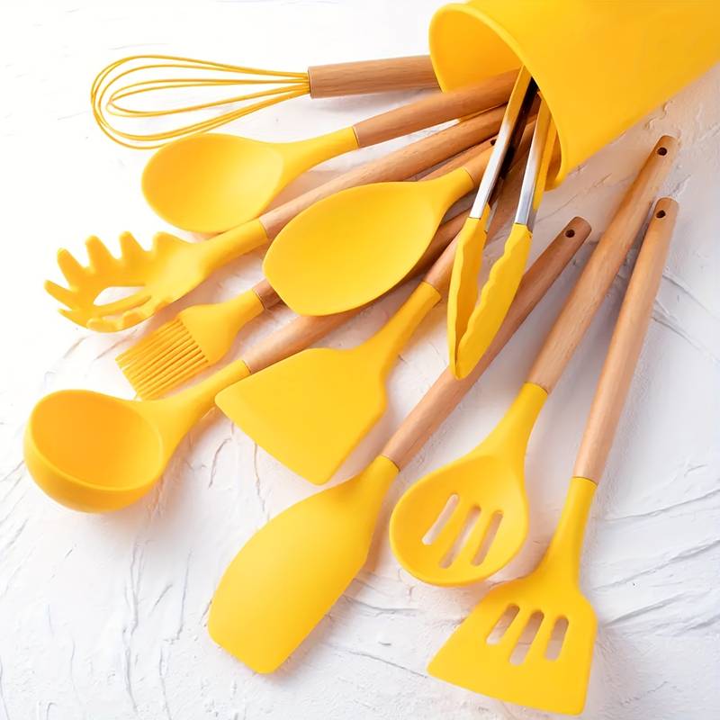 Nahrix - Heat-Resistant Scratch-Free Kitchen Utensil Set