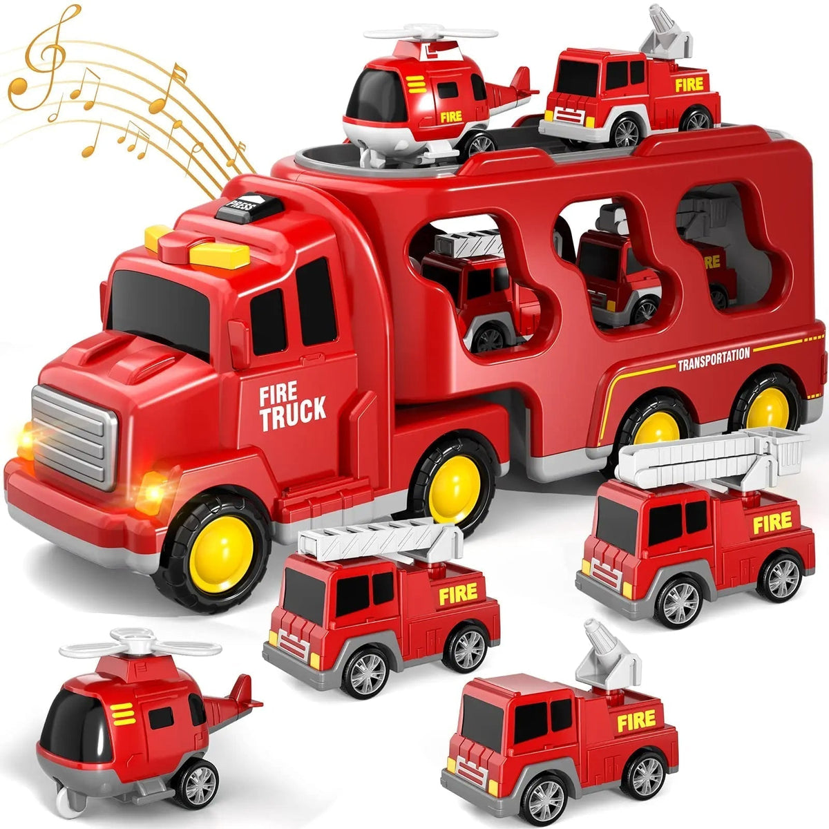 Magic Wheels Set - Truck with Lights and Sound